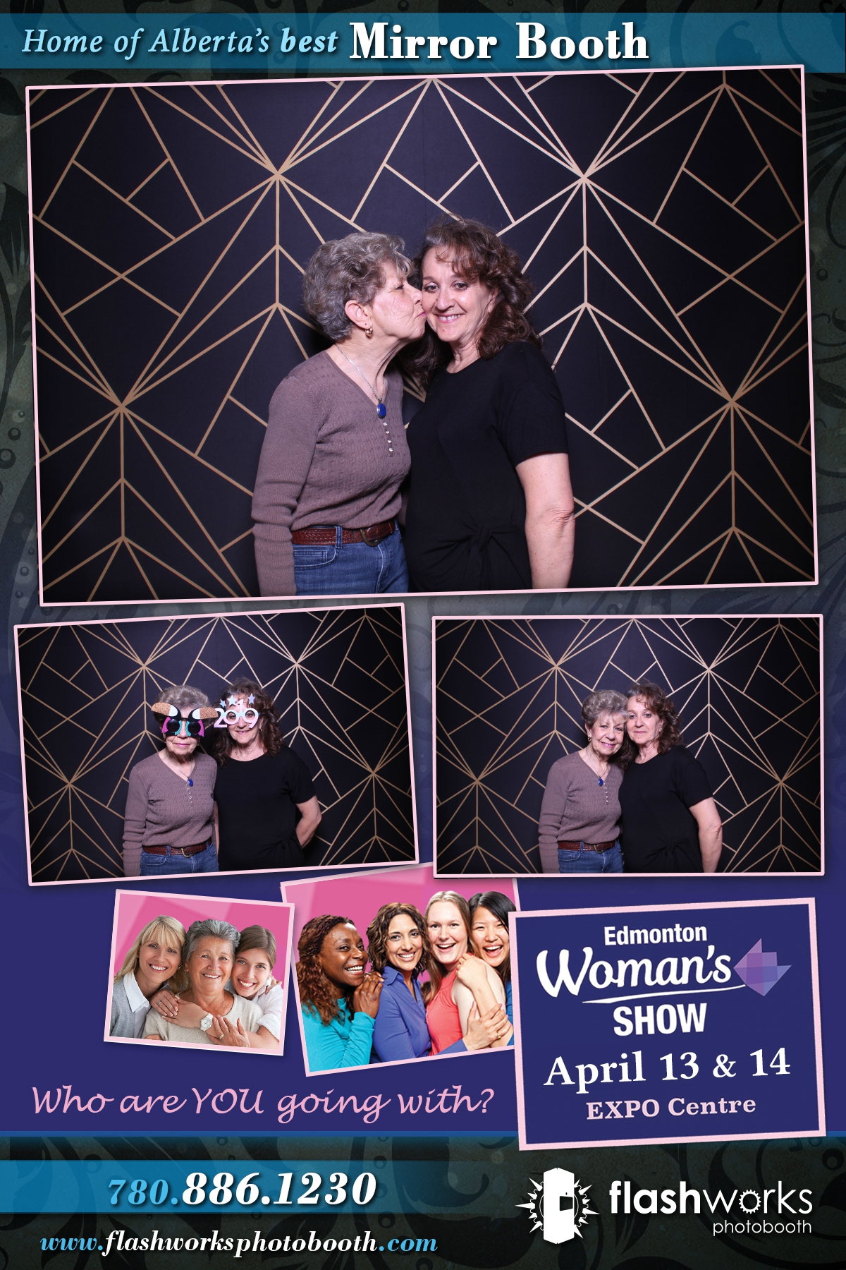 Spring Edmonton Woman's Show 2019 | View more photos from the event at gallery.flashworksphotobooth.com/u/FlashworksPhotoboothInc/Spring-Edmonton-Womans-Show-2019